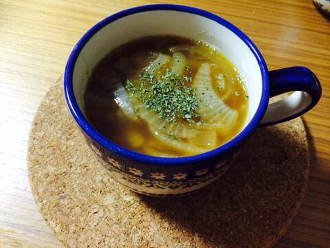 甘くて美味しいオニオンスープ